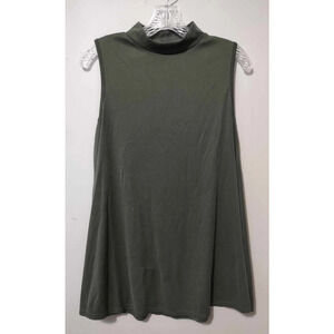 Acemi | Olive Green Mock Neck Mini Dress Size Small